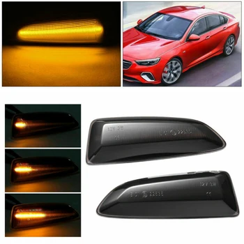 

Car Side Marker Light Amber LED For Opel Astra J K 2015-2019 Replacement