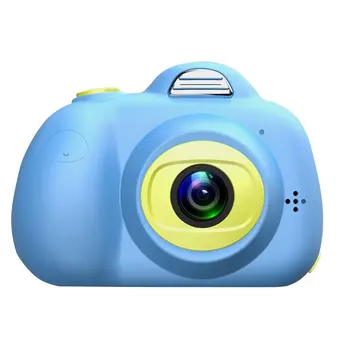 

Children Mini Digital Camera 2 Inch Cartoon Camera Toys Children Birthday Gift 1080P Kids Educational Toys Camera With 32G Card