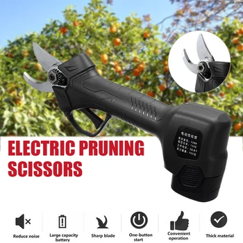

1PC Electric Pruning Shears Branch Cutter Trimmer Electric Garden Repay Scissors Pruner Scissors Garden Accessories 25mm