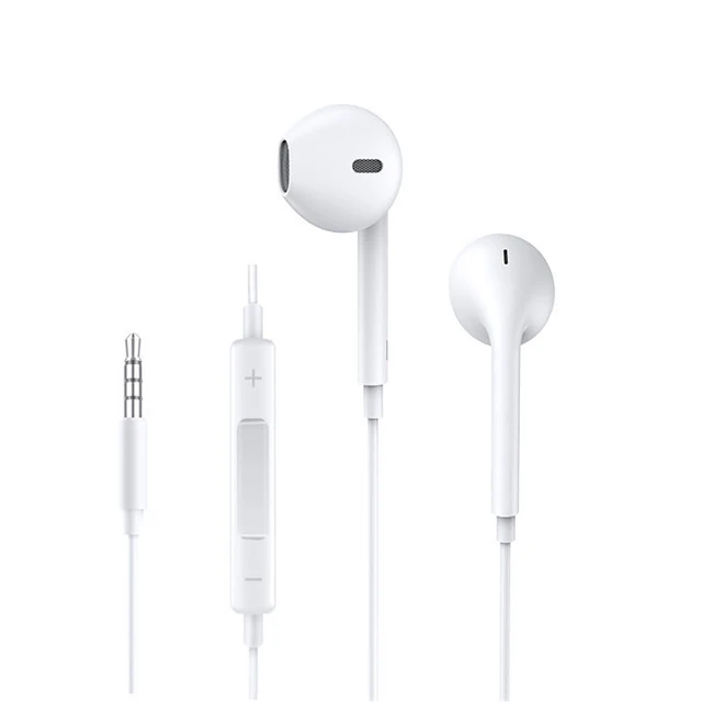 High sound quality, subwoofer, earphone cable with microphone function, 3.5 round mouth,for 6S, 6p, xiaomi iphone wired headset 1