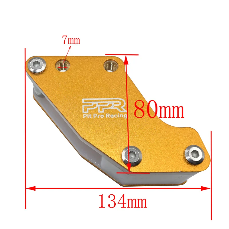 Chain #420 #428 Guard Guide Cover Aluminum For CRF KLX KAYO BSE Chinese Dirt Pit Bike Motorcycle Motocross