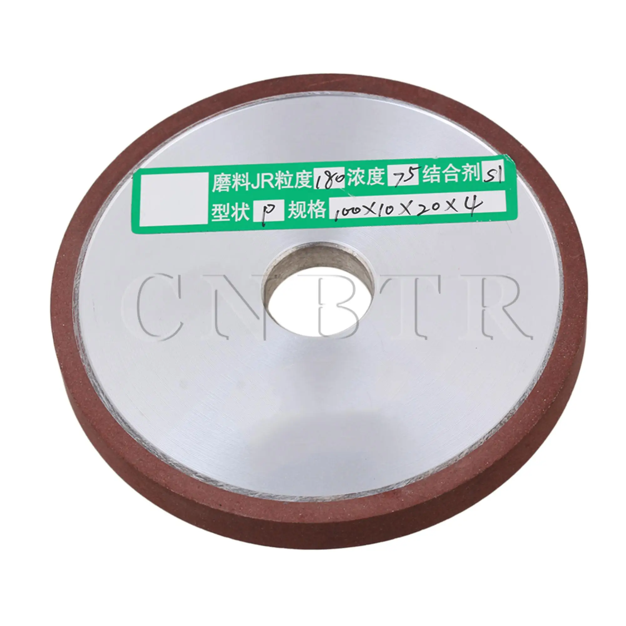CNBTR 100x100x20mm 180 Grit Diamond Grinding Wheel for Metalworking Industrial Supplies