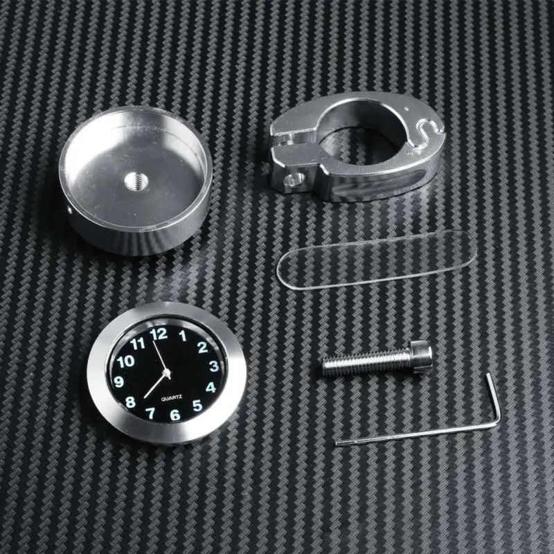 

Waterproof Motorcycle Clock Handlebar Mount Watch Dial Shock-Resistant