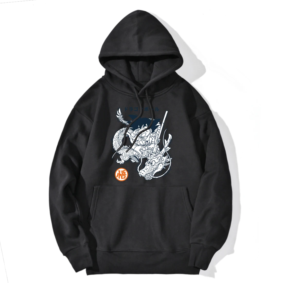

Dragonball Z Anime Print Hoodies Mens Causal Loose Streetwear Hooded Winter Autumn Fleece Warm Tracksuits 2020 Male New Pullover