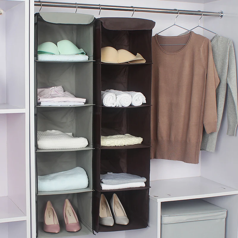 Подвесные органайзеры для шкафа 5 полок|Подвесные органайзеры| |