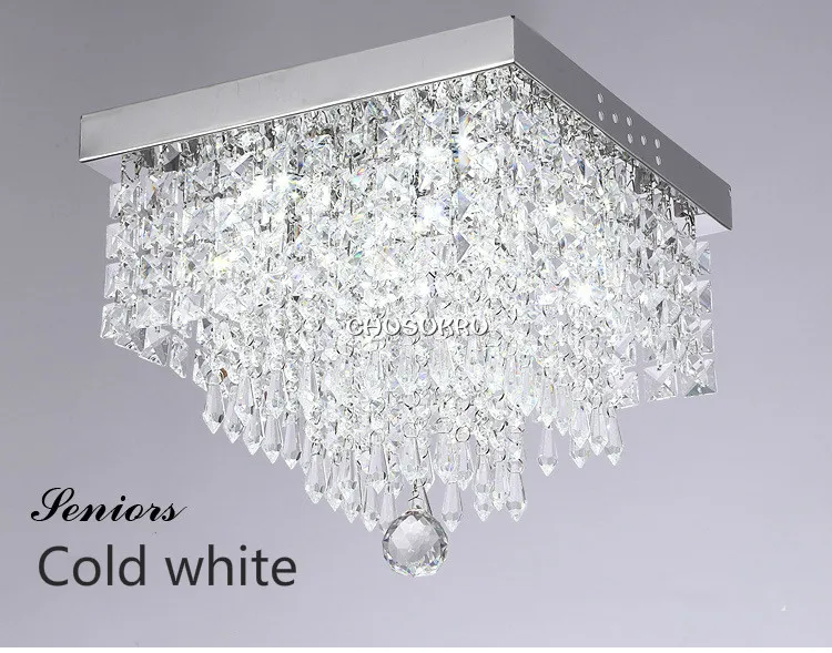 30 cm lustre de cristal do corredor