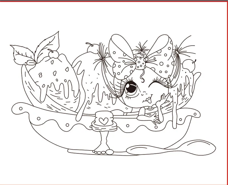 

10x6 Girl in the bathtub Transparent Clear Stamps for Scrapbooking for DIY Card Making Cutting Crafts Stencil