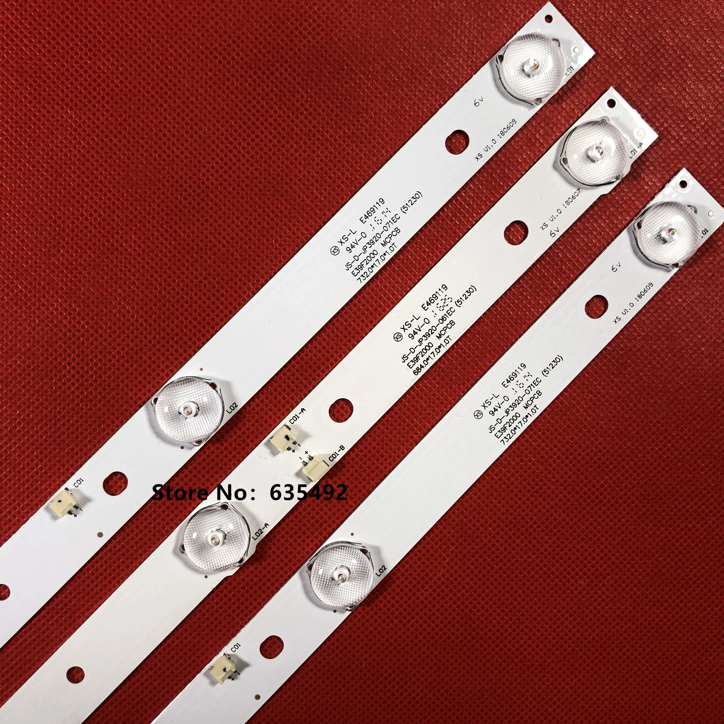 새로운 LED 스트립 MS-L0878-R/L JS-D-JP3910-071EC JS-D-JP3910-061EC E39DU1000 MCPCB MS-L1136-R LED39C310A LED39C310B LED39C