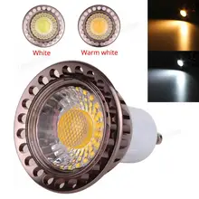 Dimmable GU10 720-800LM 9W светодиодный светильник лампа теплый белый/белый COB Точечный светильник