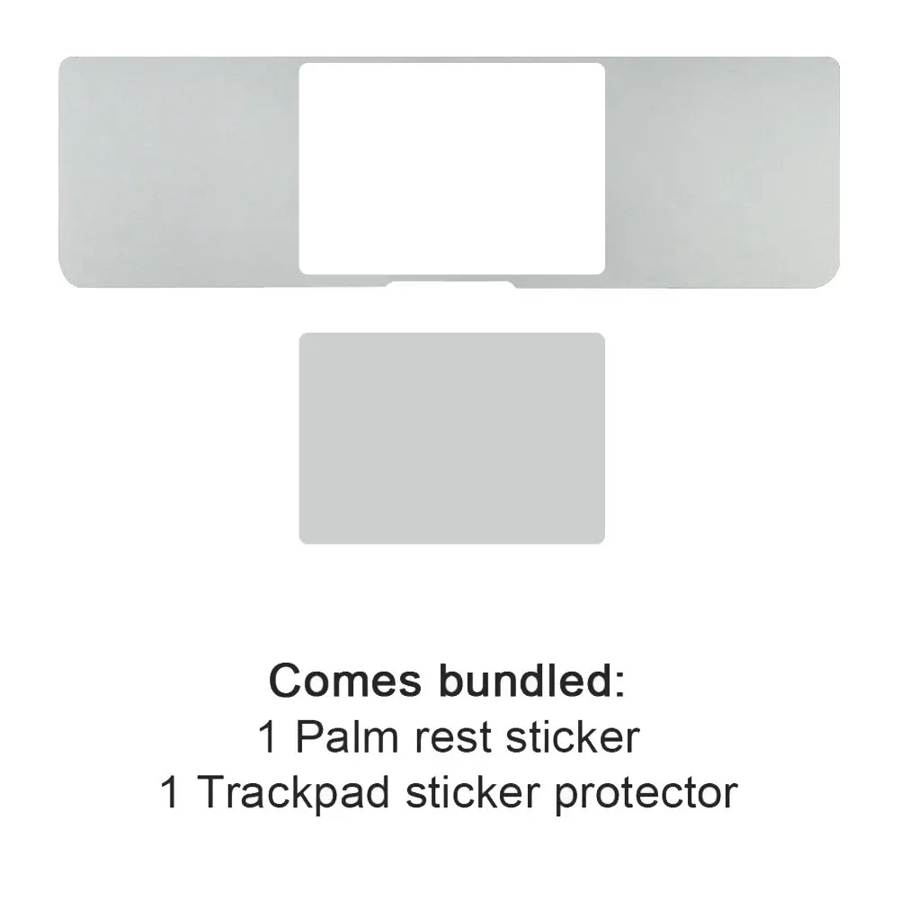 Capa de descanso, Trackpad, Protetor de etiqueta, 2023, 2022