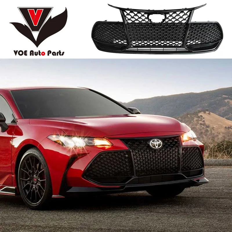 Avalon ABS черный сотовый передний гоночный гриль решетка для Toyota Avalon