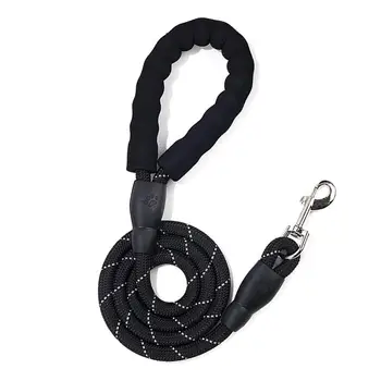 

1.5 meters Reflective Large Dog Leash Polyester Rope Pet Dog Running Tracking Leashes 1.2cm Rope Coarse Pet
