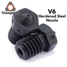 Сопла Trianglelab V6 из закаленной стали A2 для печати, наполнитель PEI PEEK или углеродное волокно для E3D HOTEND, 1 шт. Сопла Trianglelab V6 из закаленной стали A2 для печати, наполнитель PEI PEEK или углеродное волокно для E3D HOTEND, 1 шт.