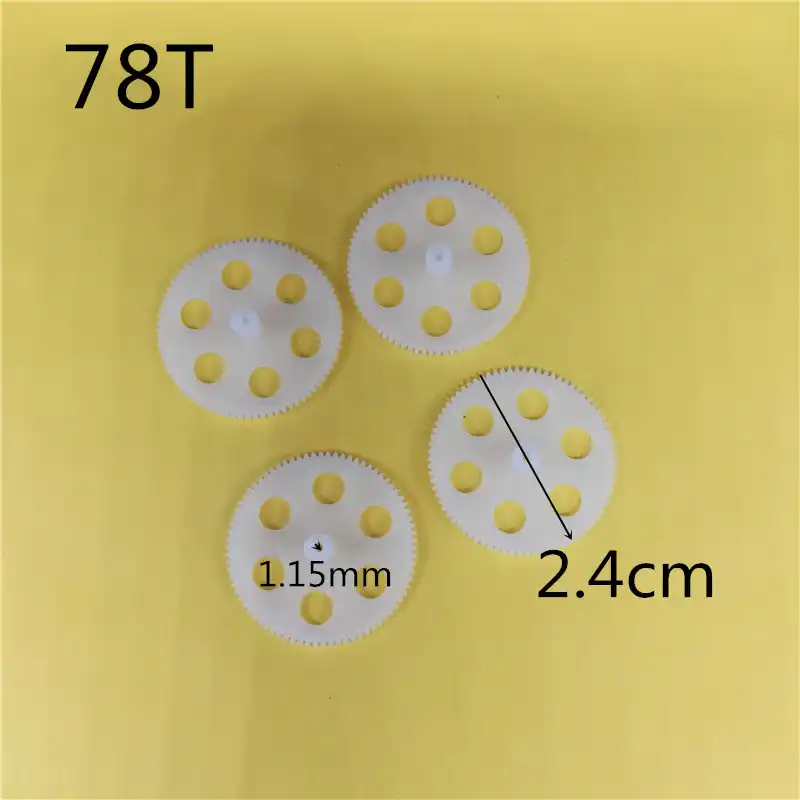 78t Gear 0 3m 1 2mm 2mm 2 4cm Dia Tight Remote Control Car Robot Helicopter Quadcopter Toy Aircraft Parts Technology 4pcs Lot Parts Accessories Aliexpress