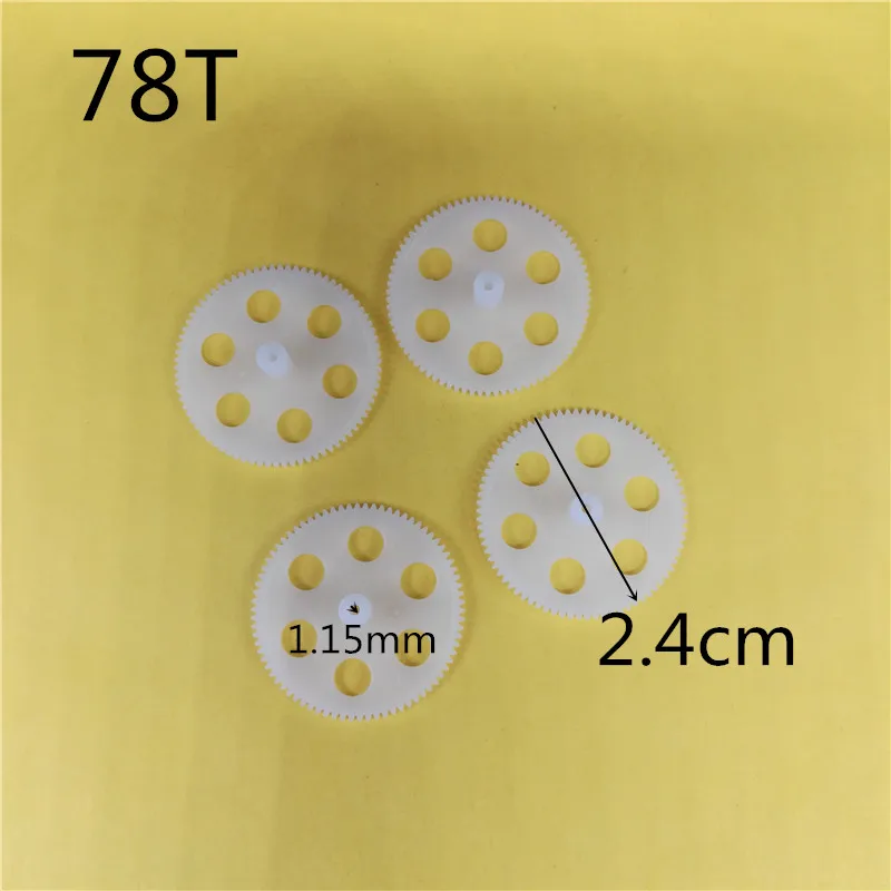 78T Gear 0 3 M 1 2 MM 2mm 4 cm Dia. Плотный Радиоуправляемый автомобиль робот вертолет