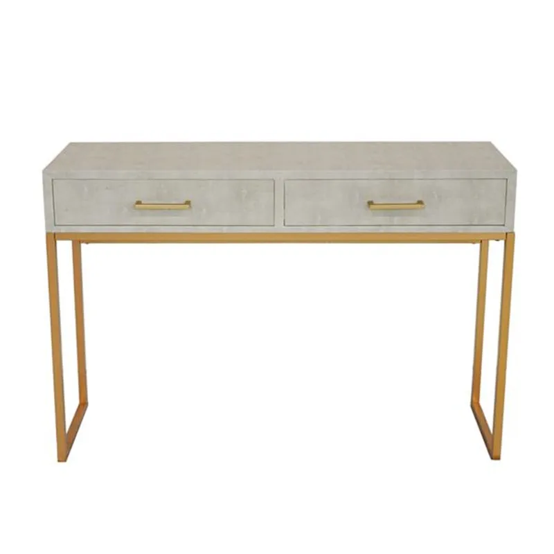 

FCH Crocodile Leather Table Beige Drawer Cushioned Stool Dressing Table Bedroom Vanity Makeup Table Vanity Table