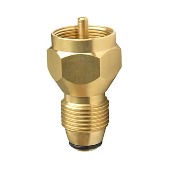 

New Outdoor Camping Hiking Stove Adapter Connector Cylinder Tank Coupler Heater Propane Gas Stove