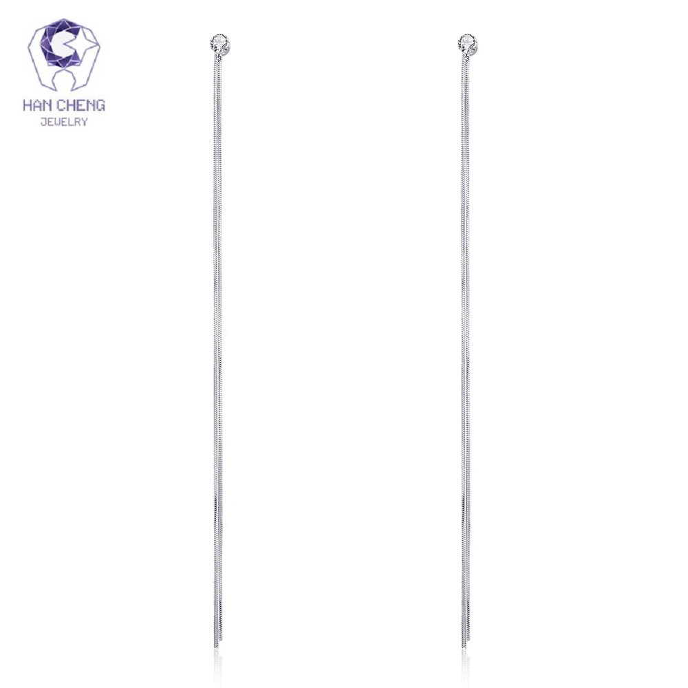 Висячие серьги HanCheng с кисточками висячие необычные для женщин ювелирные изделия