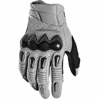

Delicate Fox Gray Bomber Gloves for Off-road MX DH Cycling Motorcycle ATV Motocross Dirt Bike Racing