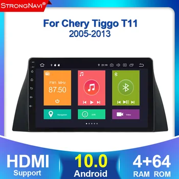 

Android 10 DSP 4+64G head unit in Dash Car Radio Multimedia Video Player GPS Navigation For Chery Tiggo T11 1 2005-2013