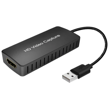 

Capture Card USB Game Video Capture Card 1080P HD Video Capture Card HDMI Live Game Recording for Switch PS4 VCR