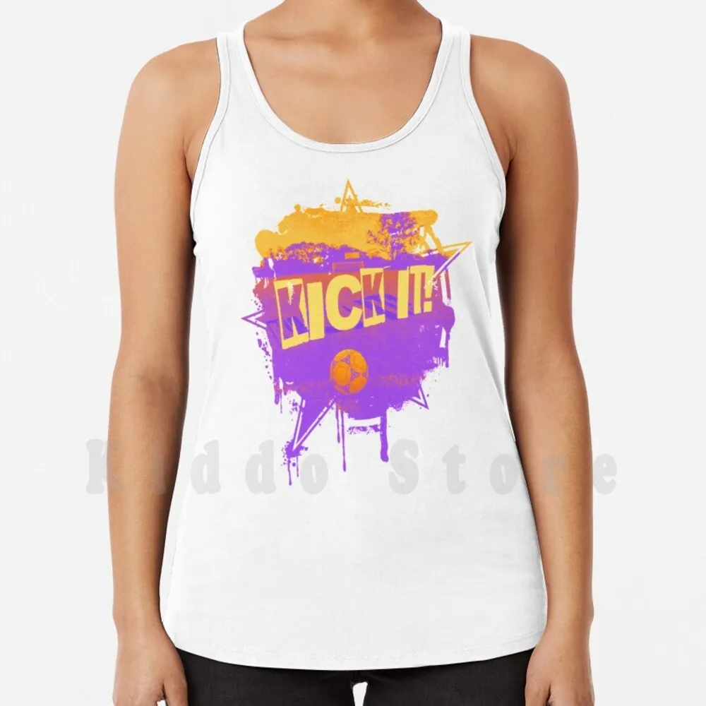 Dai Un Calcio! Canotte Gilet Senza Maniche Banner Flag Soccer National Team World Wm Goal Bolt Football Club Football Field