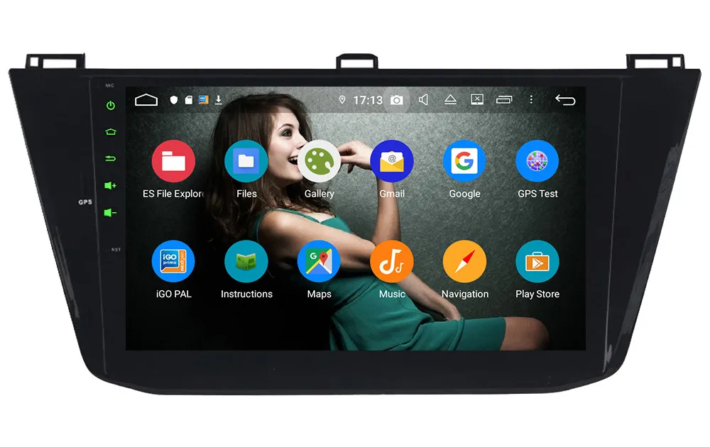 Klyde 10," ips 4G Android 9,0 Восьмиядерный 4 Гб ОЗУ 64 Гб ПЗУ DSP автомобильный DVD мультимедийный плеер стерео для Volkswagen Tiguan L