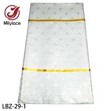 Ткань для одежды в африканском стиле 10 ярдов мода фигурный полиэстер Базен ткань Базен Riche Guinea парча ткань LBZ-29