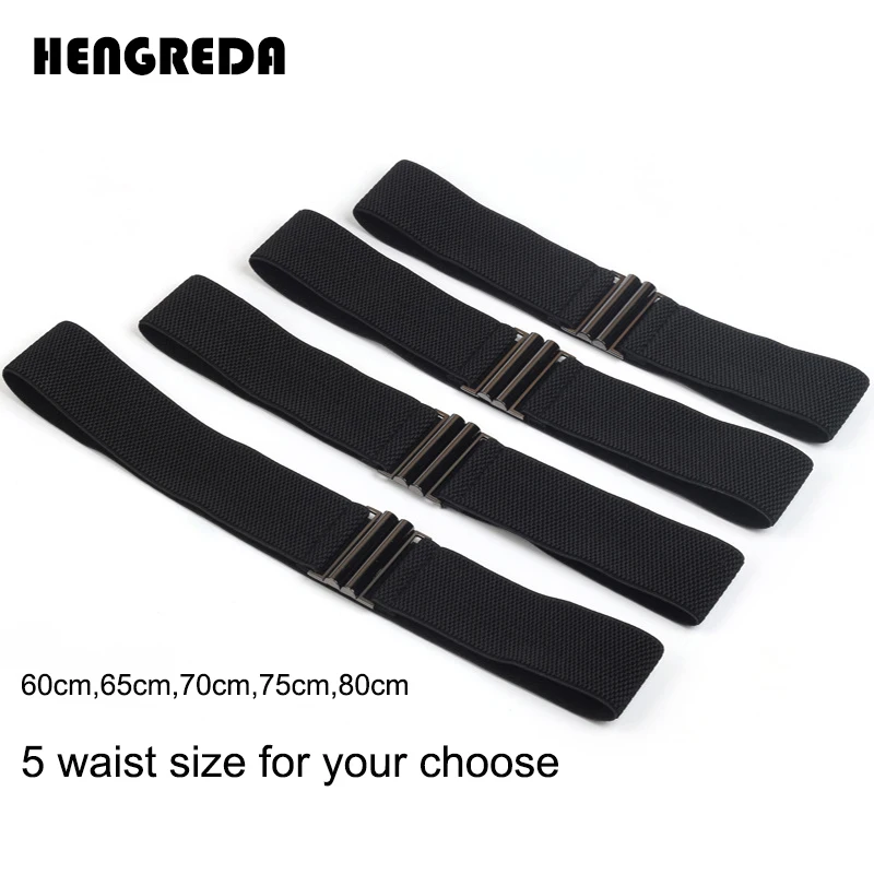 sparkly belt Wide Elastic Belt Dress Stretch Waist Belt Women Dress Accessories Waistband Corset Waist Metal Buckle high waist belt for dresses