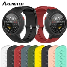 Мягкие силиконовые смарт часы AKBNSTED браслет для часов Huami Amazfit Verge
