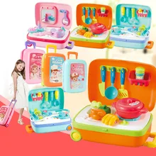 13 шт., Детские ролевые игрушки для дома, кухонный гарнитур игрушечный мини-выдвижной ящик для путешествий, игрушки-персонажи сказок