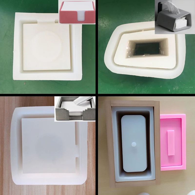 Коробка для хранения цемента силиконовая форма бетонная бумажная коробка прессформы бетонная коробка для хранения силиконовая форма