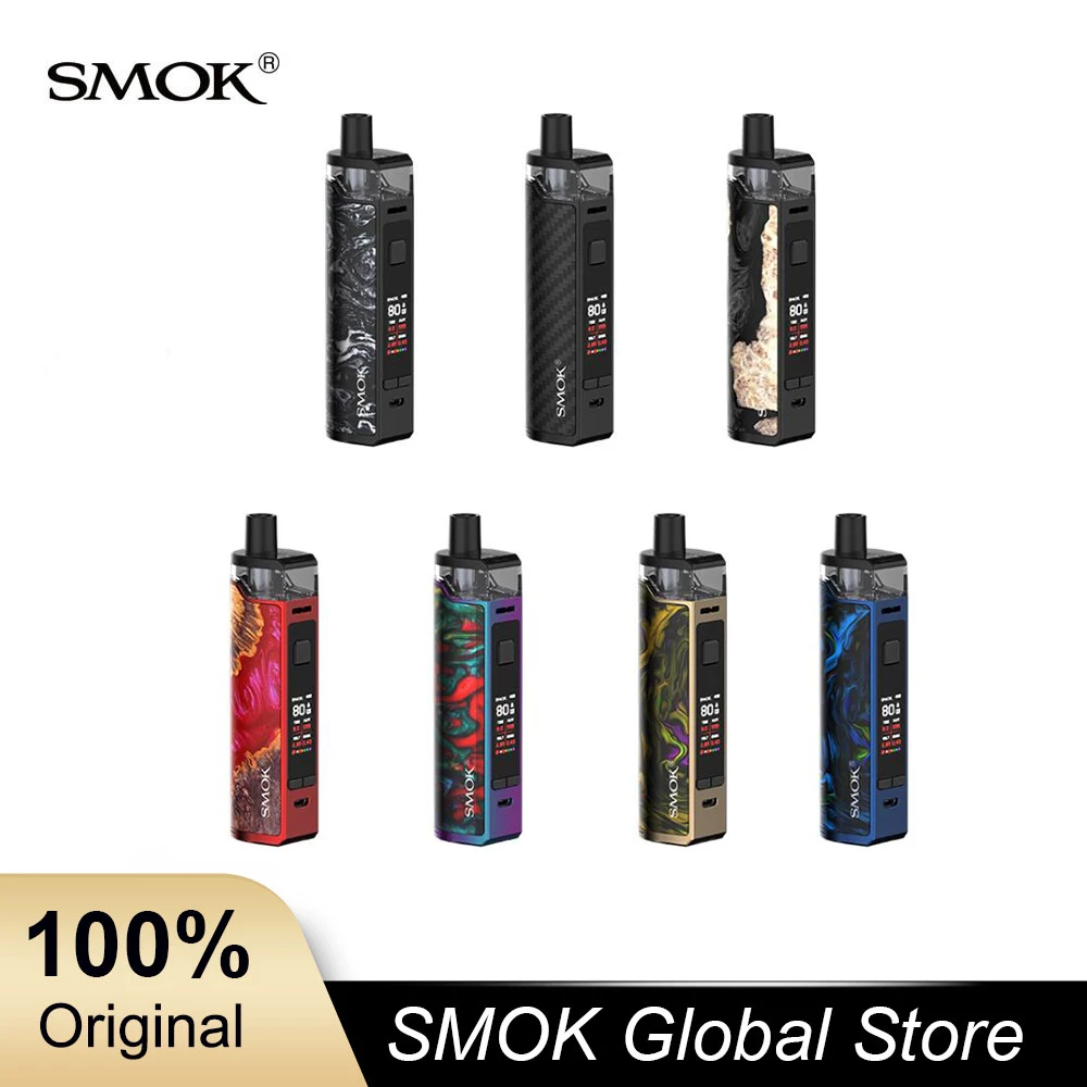 Набор для вейпа SMOK RPM80 Pro электронная сигарета с емкостью 5 мл питанием от одной
