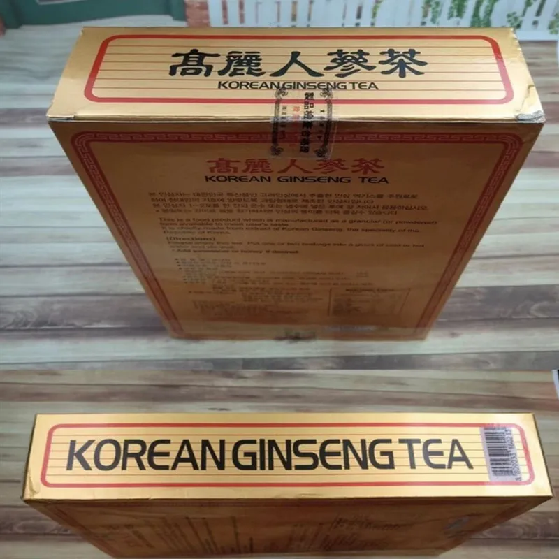 Корейский чай с высоким содержанием женьшеня, красный женьшень, женьшень 1 коробка = 300 г {3 г x 100 упаковка} анти-онкологический, иммунная функция, антивозрастной