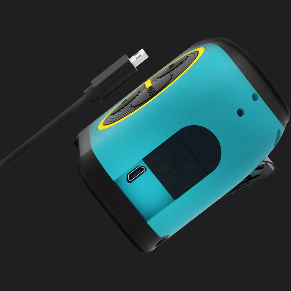 Xiaomi Mijia лазерная рулетка 2 в 1 Цифровой оптический дальномер с цифровой ЖК-дисплеем магнитный крюк дальномер