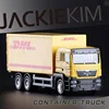 Simulation Exquisite Diecasts & Toy Vehicles Commercial Container Transport Truck RMZ city 1:64 Alloy Car Model Christmas Gifts 1