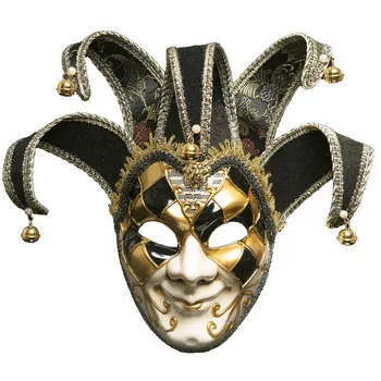 

Halloween Venice Italy Full Face Antique Mask Party Cosplay Mask Halloween Fancy Masquerade Mask