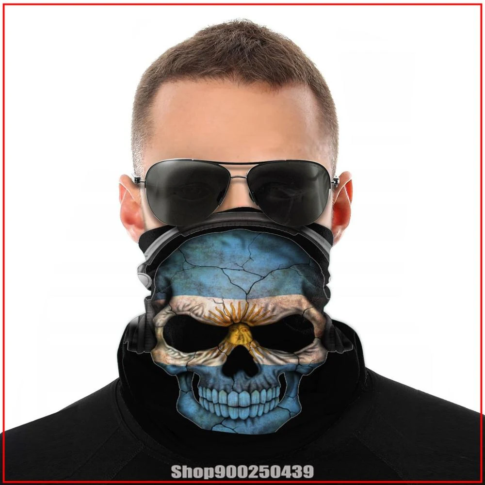 Dark Deejay With Bandera Argentina, harry potter loves, bandanas, bufanda, el cuello polaina, Cara de dibujo, pasamontañas enrollado| | - AliExpress