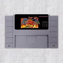 Dems Crest 16 bit большая серая игровая карта для NTSC игрового игрока