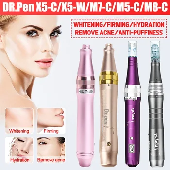 

Dr.Pen X5-C/X5-W/M5-C/M7-C/M8-C Micro Port Prot Needle Box Equipment Wired Electric Wrinkles Marks Removal Device Skin