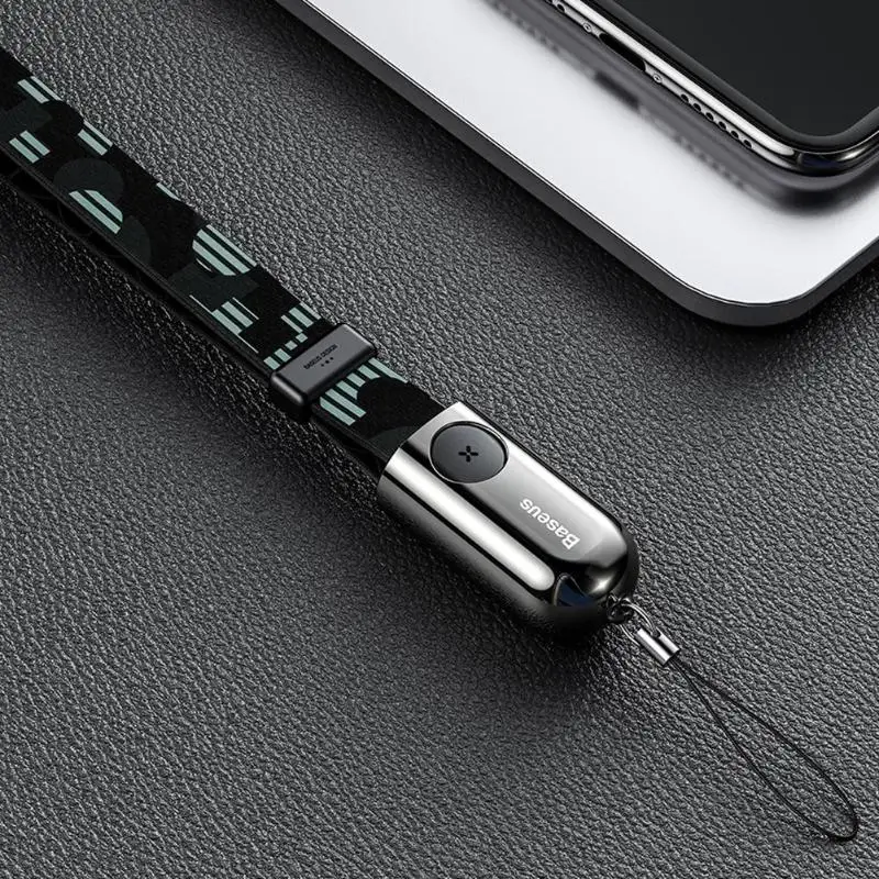 Baseus шнур USB кабель зарядный кабель провод 2.4A Быстрая зарядка портативный кабель для iPhone кабель для передачи данных для iPhone Xs Max XR 8