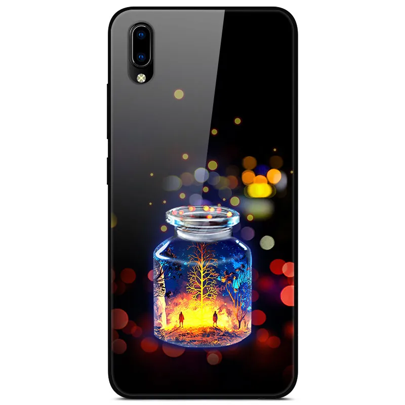 27 Роскошный чехол для VIVO Y91C, закаленное стекло, силиконовый чехол для телефона VIVO Y91C Y91 C Y93 Y91i, чехол s для Vivo Y91C Y 91C - Цвет: 27