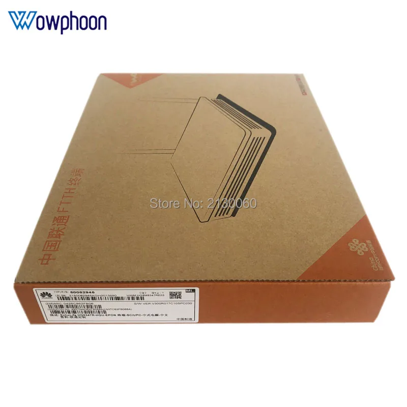 Маршрутизатор Huawei HG8347R EPON ONU ONT FTTH HGU 1GE + 3FE 1TEL USB Wifi оптический сетевой терминал с