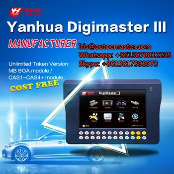 

TECHYH Digimaster III Yanhua D3 Unlimited Token Verison Odometer Correction Key Programmer