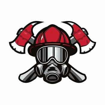 

Car Stickers Rescue Fireman Department Suitable Automobiles Motorcycles Exterior Accessories Reflective Vinyl Decals,13cm*9.5cm