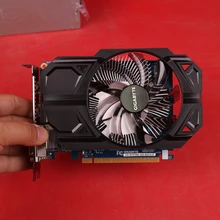GIGABYT GTX 750 ti 2 Гб карта 128 бит GDDR5 видео гигабайт карты для nVIDIA Geforce GTX 750Ti 2 Гб Hdmi Dvi используется VGA карты 750TI 2G