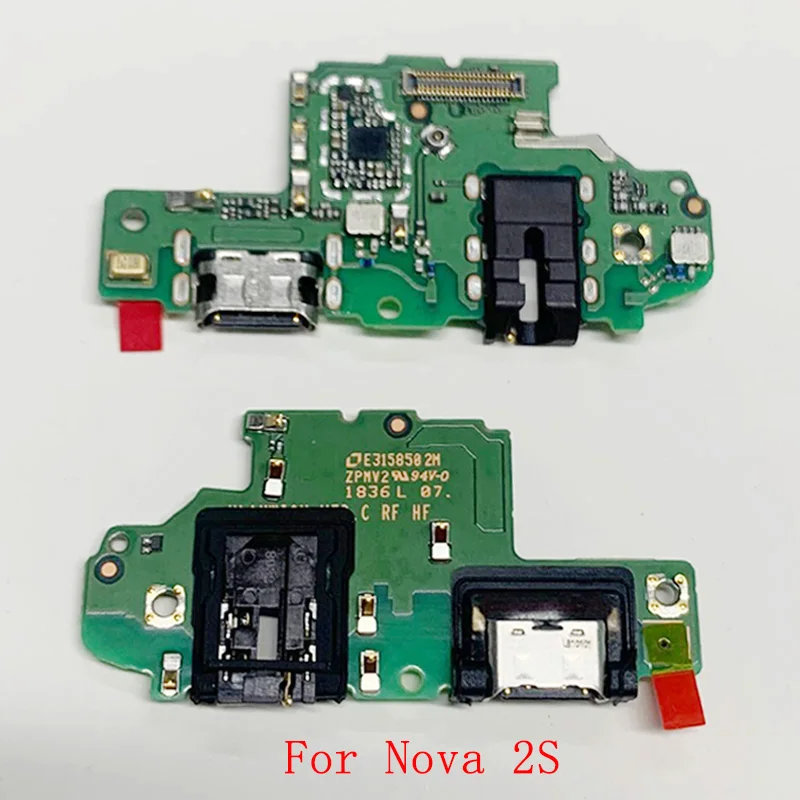 10Pcs Original USB Charging Port Board Connector Flex Cable For Huawei Nova Lite 2 Nova 2S 2P Charging Connector Repair Parts