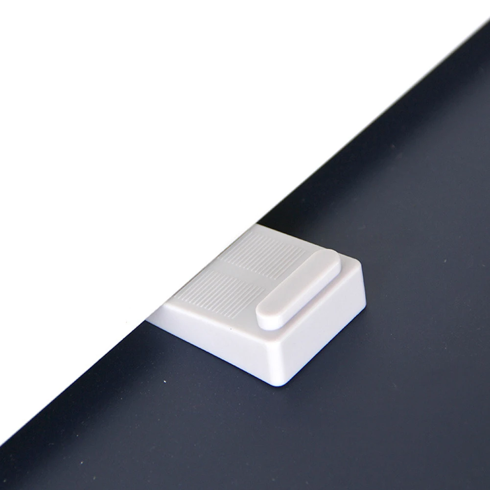 2PCS Anti-slip Door Stop Pinch Stopper Door Damper Wedge Jammer Lock Guard Safety Heavy Duty