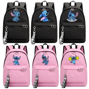 

Stitch Backpack for Women Girls Pretty School Bag for Women Backpack for Teenage Girls Kawaii Backpack for College Students