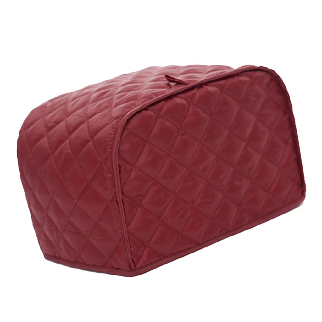 2 Slice Red Vintage Dovewill Сетка шаблон хлеб Пылезащитная крышка формы для выпечки протектор два/четыре ломтика машина Пылезащитная - Цвет: 2 Slice Red Vintage